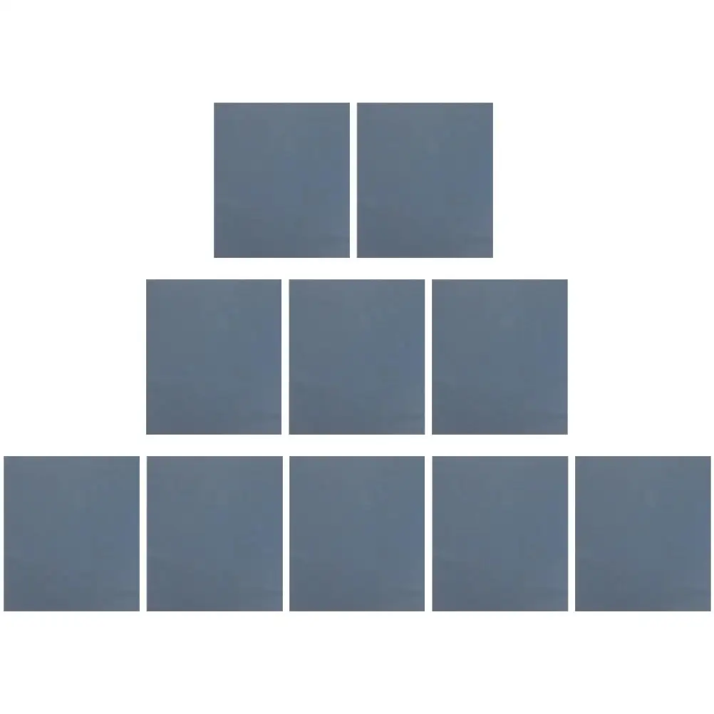 10 Sheets Liner Sandpaper 1000 Grit Sky-blue Wear-resistant Parrot Cage Mat Pet Professional Bird Cage Mat Supply Gravel Paper
10 Sheets Liner Sandpaper 1000 Grit Sky-blue Wear-resistant Parrot Cage Mat Pet Professional Bird Cage Mat Supply Gravel Paper