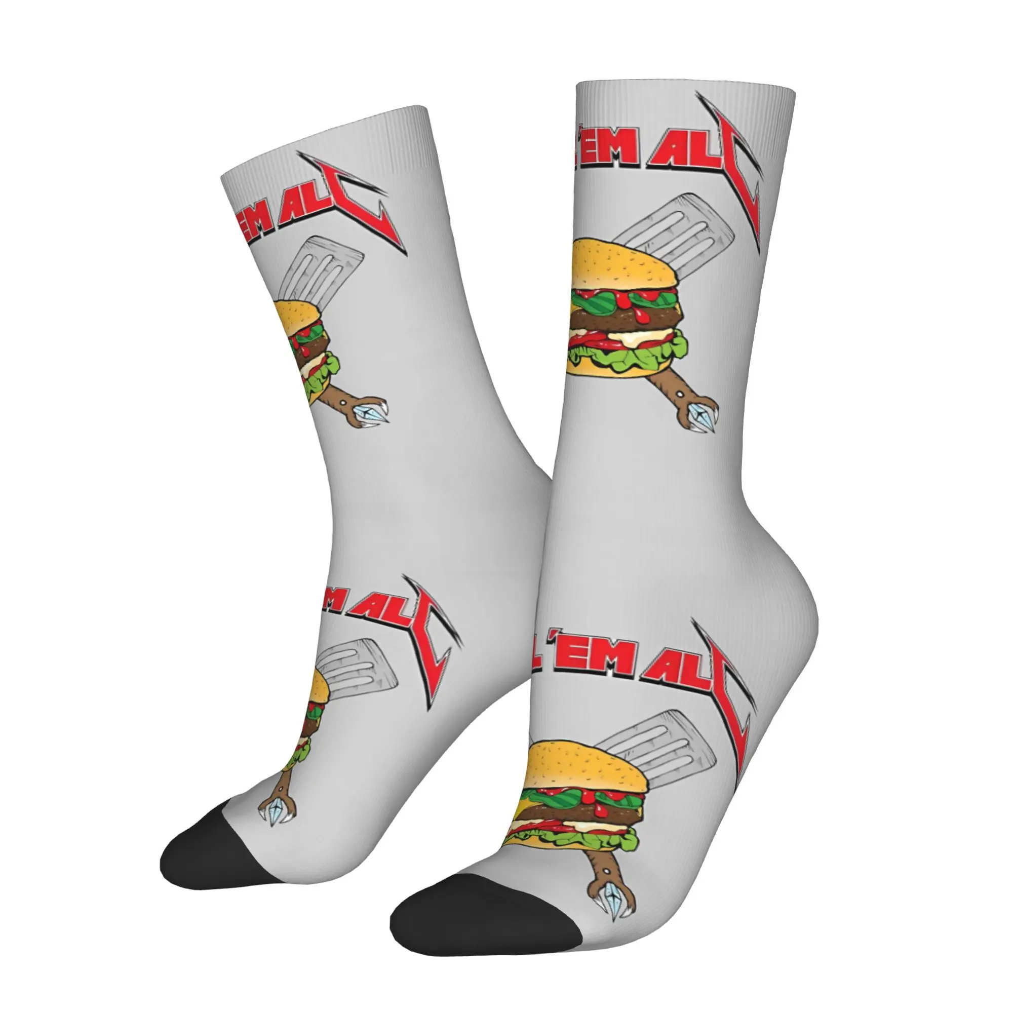 Retro Grill Em All Men's Socks Unisex Harajuku Seamless Printed Crazy Crew Sock Gift
Retro Grill Em All Men's Socks Unisex Harajuku Seamless Printed Crazy Crew Sock Gift