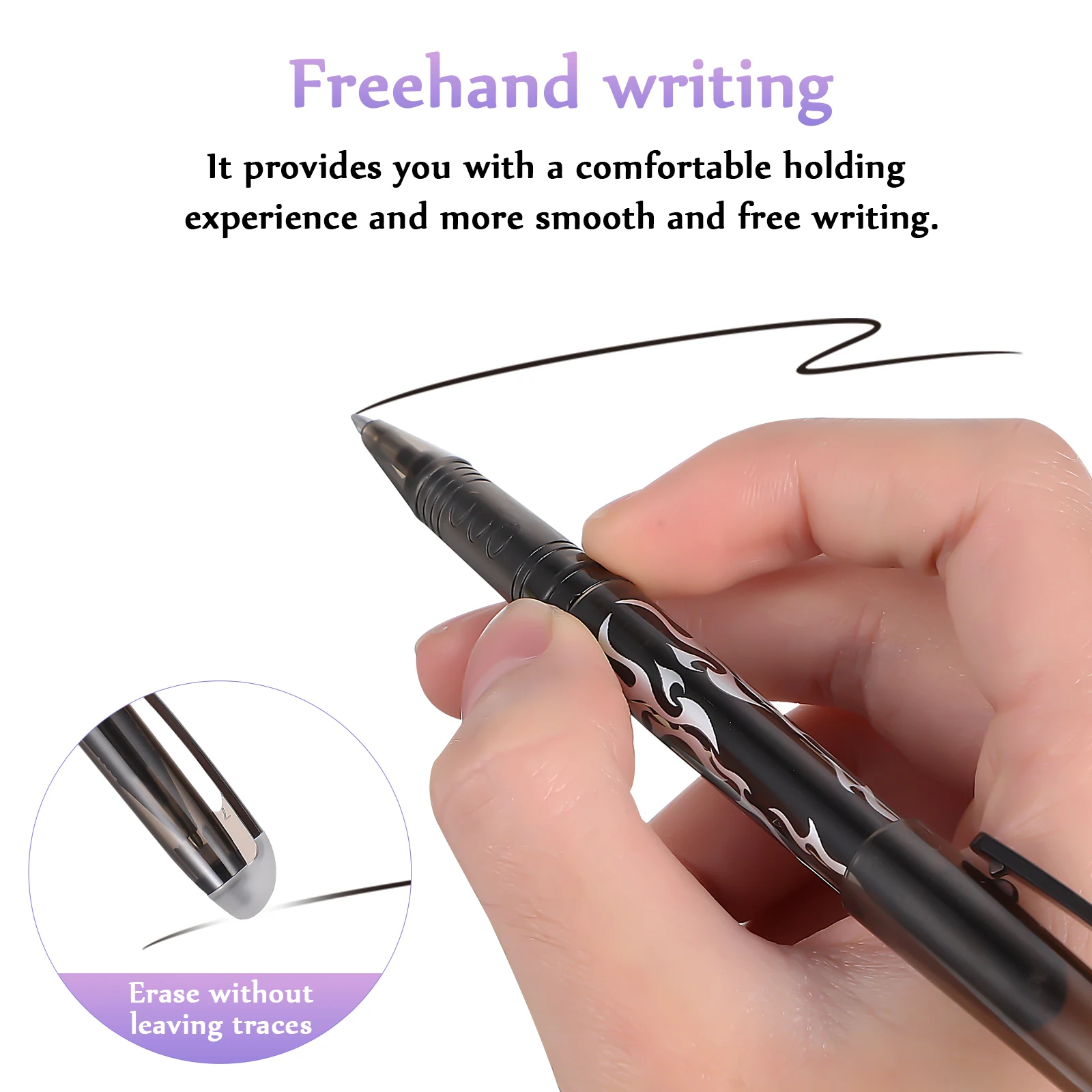 24 Pcs Colored Erasable Pens Smooth Writing 156 Colors Kids Student School Supplies Gel Marking Drawing Multicolor
24 Pcs Colored Erasable Pens Smooth Writing 156 Colors Kids Student School Supplies Gel Marking Drawing Multicolor