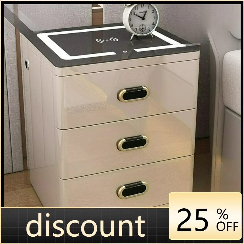 LTT Home Smart Bedside Table Built-in All-Steel Safe Bedside Fingerprint Safe for Bedroom
LTT Home Smart Bedside Table Built-in All-Steel Safe Bedside Fingerprint Safe for Bedroom