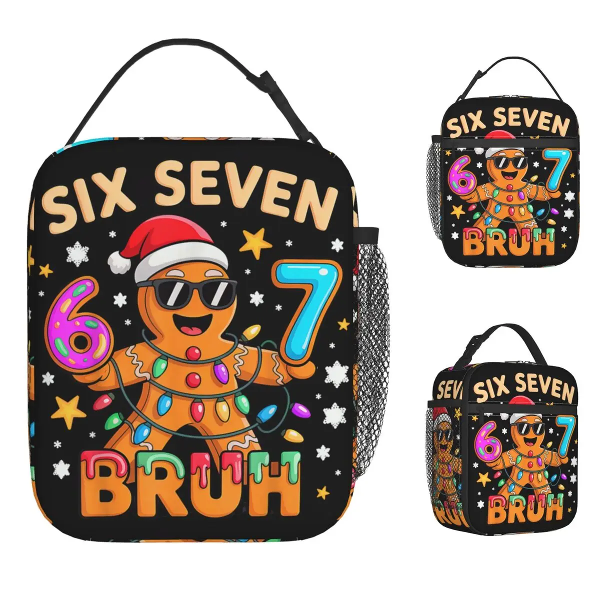 Термосумка-холодильник Bruh 67 Christmas Six Seven Gingerbreadman для обеда, портативный ланч-бокс, детский дизайн для пикника, термосумка-тоут
Термосумка-холодильник Bruh 67 Christmas Six Seven Gingerbreadman для обеда, портативный ланч-бокс, детский дизайн для пикника, термосумка-тоут