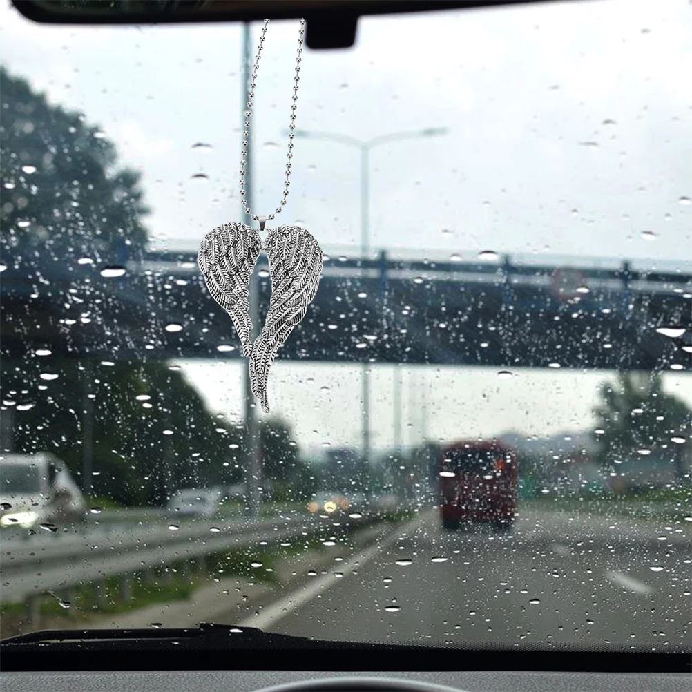 2Pcs Vintage Alloy Wings Necklace Retro Pendant Car Rearview Mirror Hanging Decor Unique Car Interior Accessories
2Pcs Vintage Alloy Wings Necklace Retro Pendant Car Rearview Mirror Hanging Decor Unique Car Interior Accessories