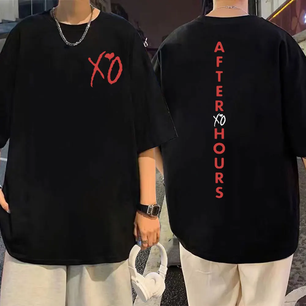 Singer The Weeknd Album After Hours Print T Shirt Summer Trend Hip Hop Short Sleeve T-shirt Unisex Street Fashion Loose T-shirts
Singer The Weeknd Album After Hours Print T Shirt Summer Trend Hip Hop Short Sleeve T-shirt Unisex Street Fashion Loose T-shirts