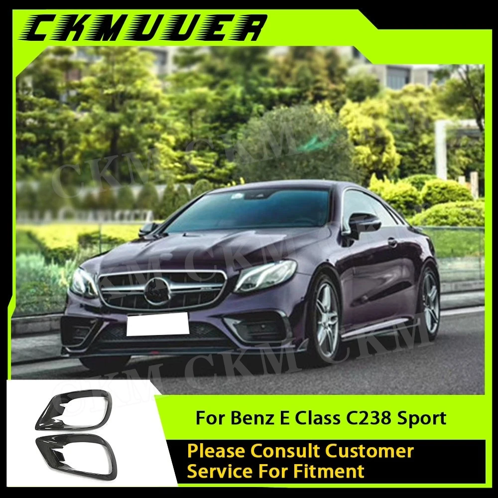 for Mercedes Benz E Class C238 Sport Coupe 17-19 Carbon Fiber Front Bumper Air Vent Trim Frame Grills Mesh Gloss Black Trims
for Mercedes Benz E Class C238 Sport Coupe 17-19 Carbon Fiber Front Bumper Air Vent Trim Frame Grills Mesh Gloss Black Trims