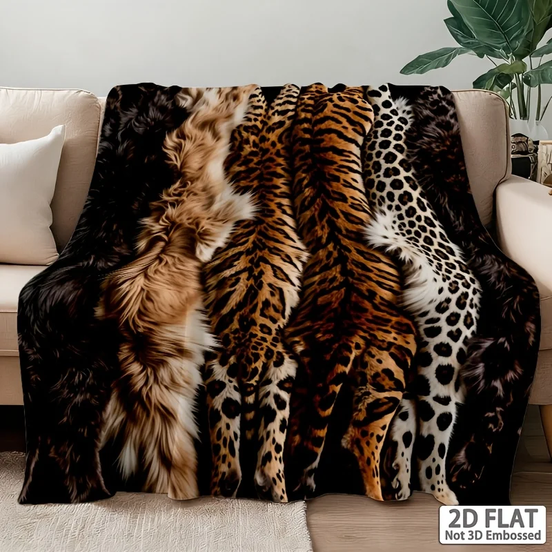 Animal Print Art Pattern Decorative Throw Blanket for Sofa, Bed, Living Room, and Home Decor Styling
Animal Print Art Pattern Decorative Throw Blanket for Sofa, Bed, Living Room, and Home Decor Styling