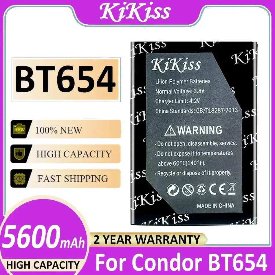 Аккумулятор мобильного телефона 5600 мАч для Condor BT654 Oukitel C23 Pro, высокая эффективность
Аккумулятор мобильного телефона 5600 мАч для Condor BT654 Oukitel C23 Pro, высокая эффективность