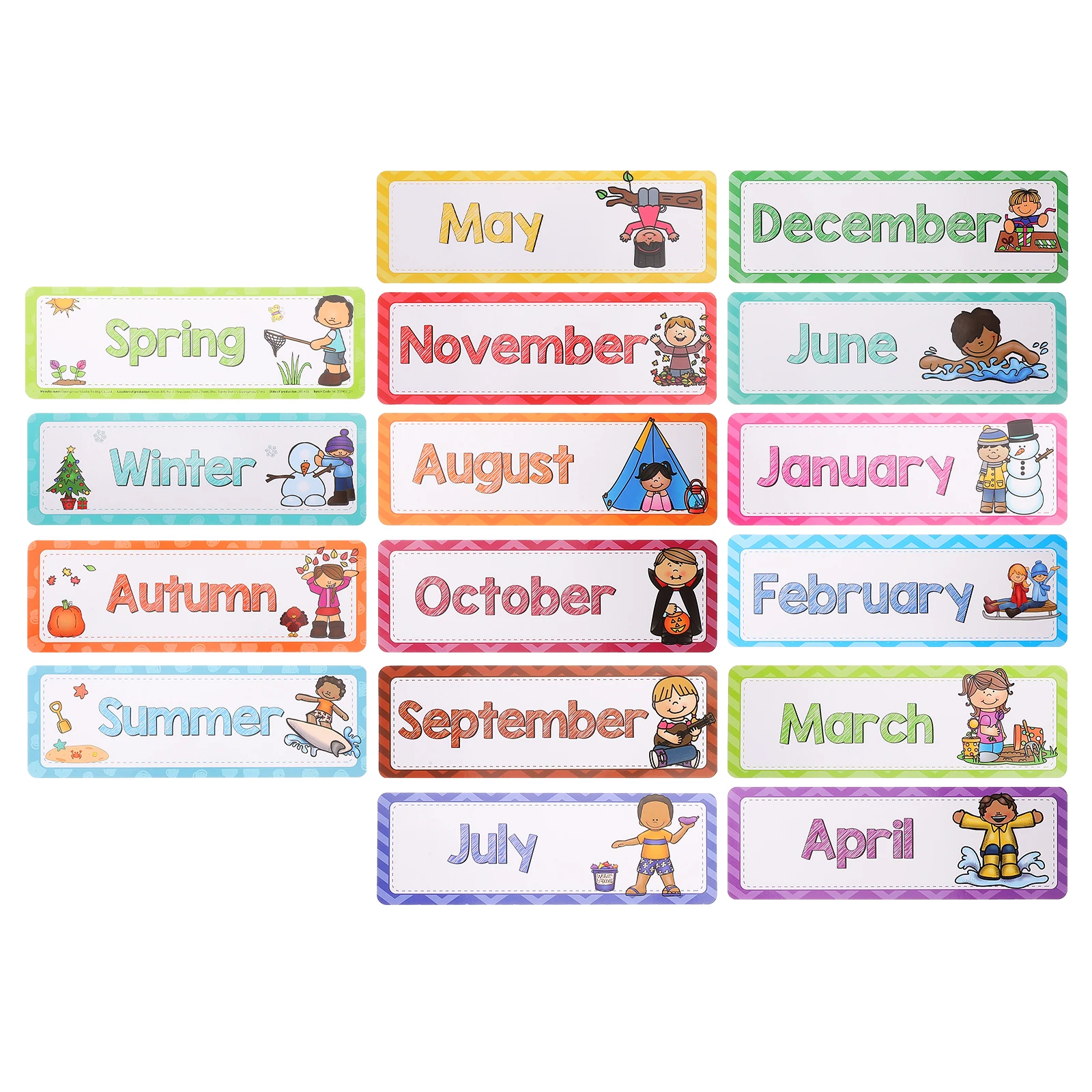 16 Pcs English Word Cards Flashcards Kids Month Season Learning Kindergarten Teaching Aids Bulletin Board Decor Classroom Toys 
16 Pcs English Word Cards Flashcards Kids Month Season Learning Kindergarten Teaching Aids Bulletin Board Decor Classroom Toys