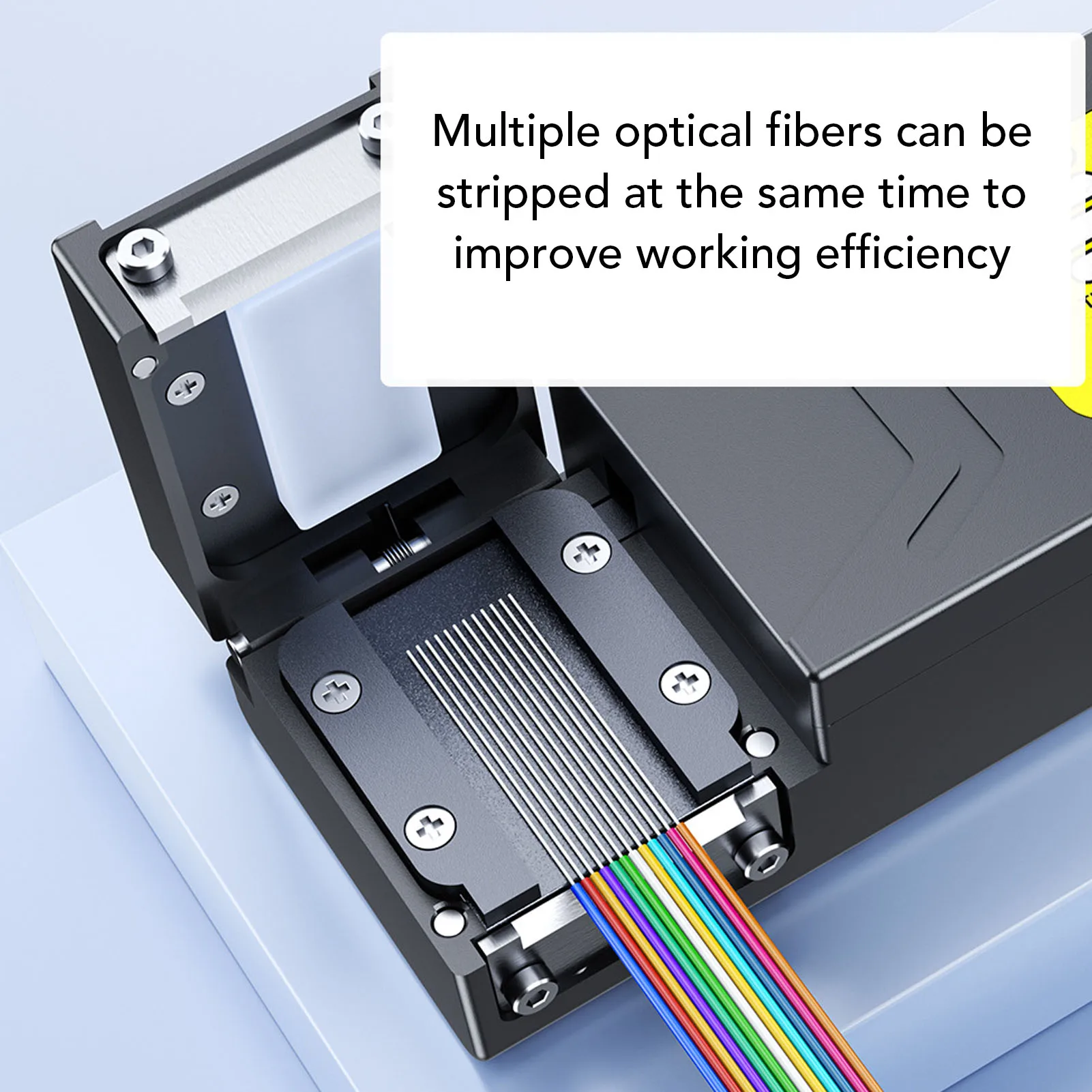 Heat Stripping Tool Accurate Control 8 Levels Temperature Optic Thermal Stripper for 2-24 Cores Ribbon Fibers
Heat Stripping Tool Accurate Control 8 Levels Temperature Optic Thermal Stripper for 2-24 Cores Ribbon Fibers