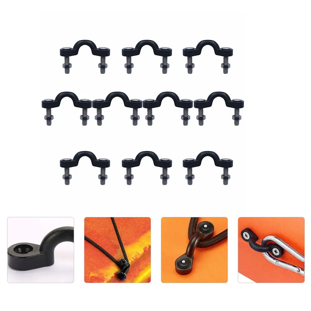 50 Pcs Kayak Handle Buckle Suit Bungee Deck Loops Eyes Kit Tie Down Pad Component Rigging Accessories Nylon Material
50 Pcs Kayak Handle Buckle Suit Bungee Deck Loops Eyes Kit Tie Down Pad Component Rigging Accessories Nylon Material