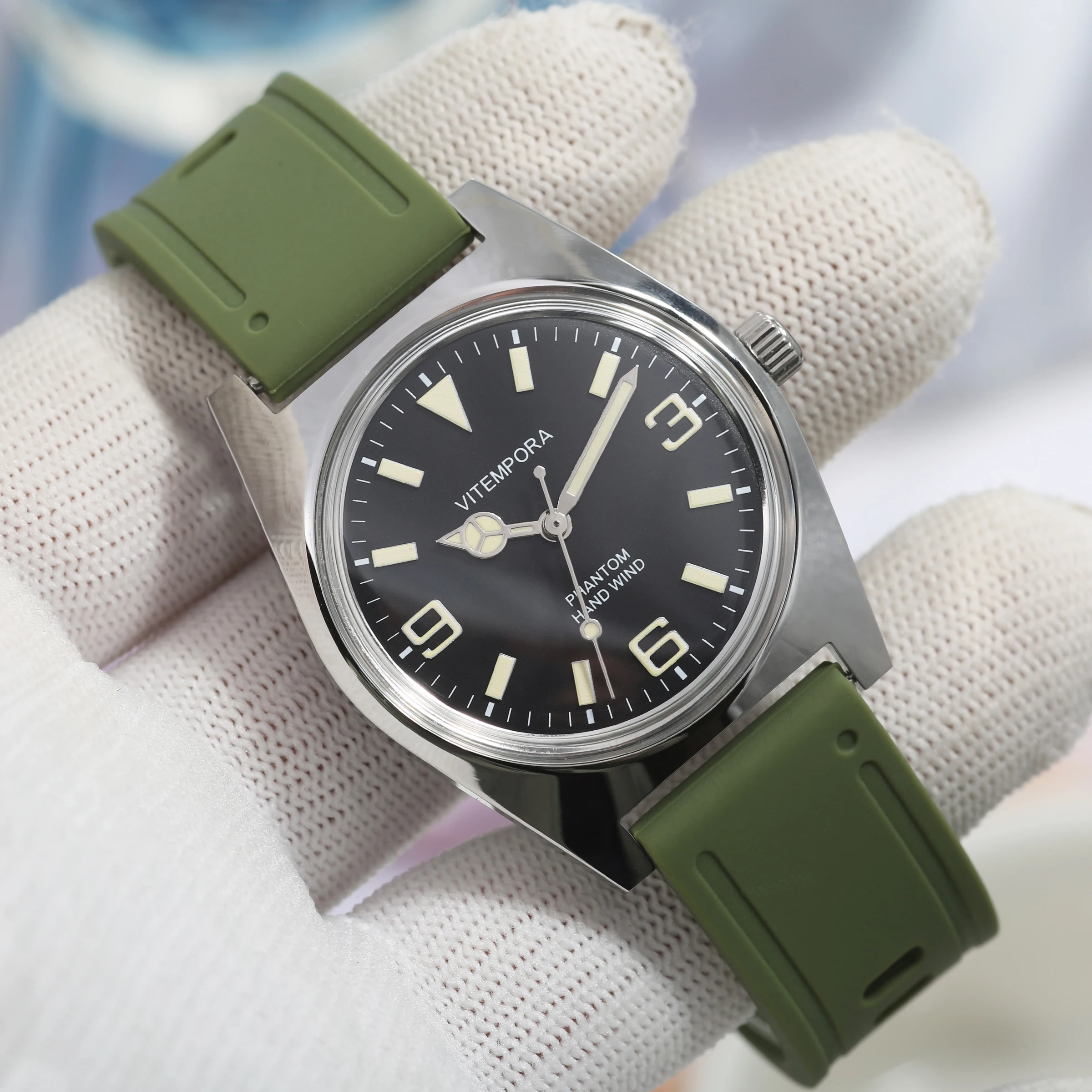 Shanghai 7120 Men's Mechanical Watch with Manual Mechanical Movement, 36mm Retro Chinese Style Watch,Suitable for Gifting to Men
Shanghai 7120 Men's Mechanical Watch with Manual Mechanical Movement, 36mm Retro Chinese Style Watch,Suitable for Gifting to Men
