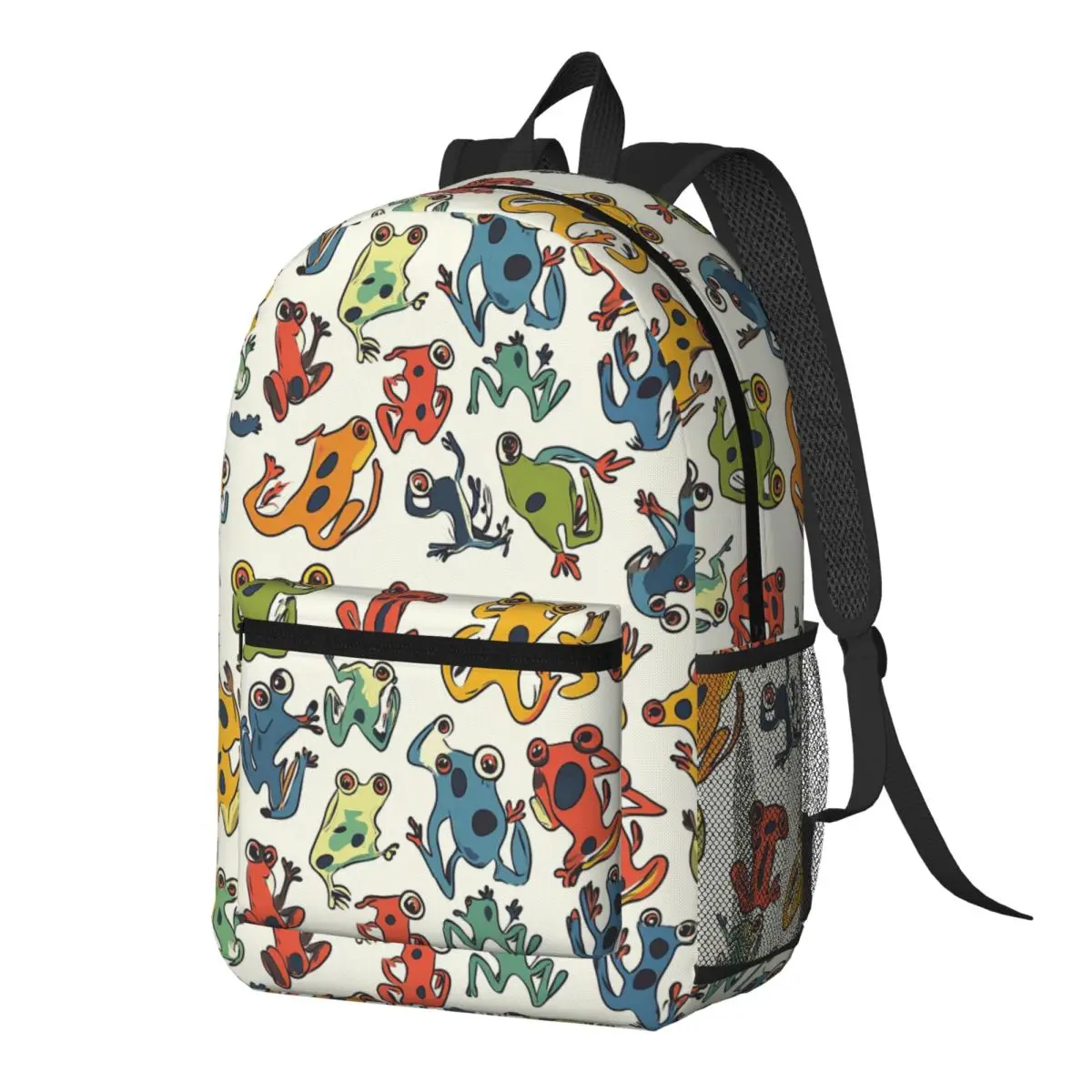 Colorful Tree Frog Cartoon Pattern Backpack Daypack Large Capacity Boys Girls BookBag School Bag Shoulder Bags for Men Women
Colorful Tree Frog Cartoon Pattern Backpack Daypack Large Capacity Boys Girls BookBag School Bag Shoulder Bags for Men Women