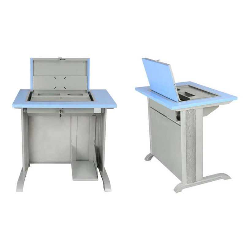 Desktop steel wood flip computer desk single double hidden monitor flip, classroom student training table
Desktop steel wood flip computer desk single double hidden monitor flip, classroom student training table