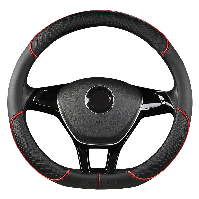 D Shape Car Steering Wheel Cover For VW Jetta 6 2017-2019 Golf 7 Scirocco Bettle 2012-2019 Tiguan 2019 2020 Auto Accesorioss
D Shape Car Steering Wheel Cover For VW Jetta 6 2017-2019 Golf 7 Scirocco Bettle 2012-2019 Tiguan 2019 2020 Auto Accesorioss