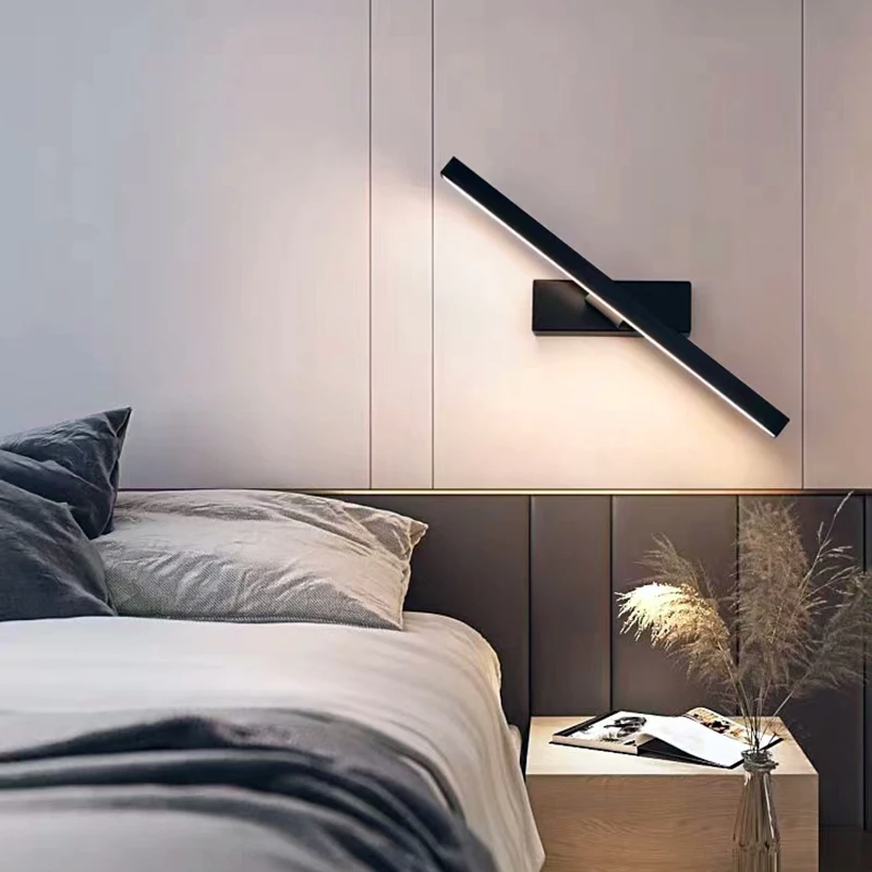 Bedside Wall Lamp Bedroom Simple Modern Led Lamp Living Room Study Wall Aisle Lights Home and Interior Decor Lighting Fixtures
Bedside Wall Lamp Bedroom Simple Modern Led Lamp Living Room Study Wall Aisle Lights Home and Interior Decor Lighting Fixtures