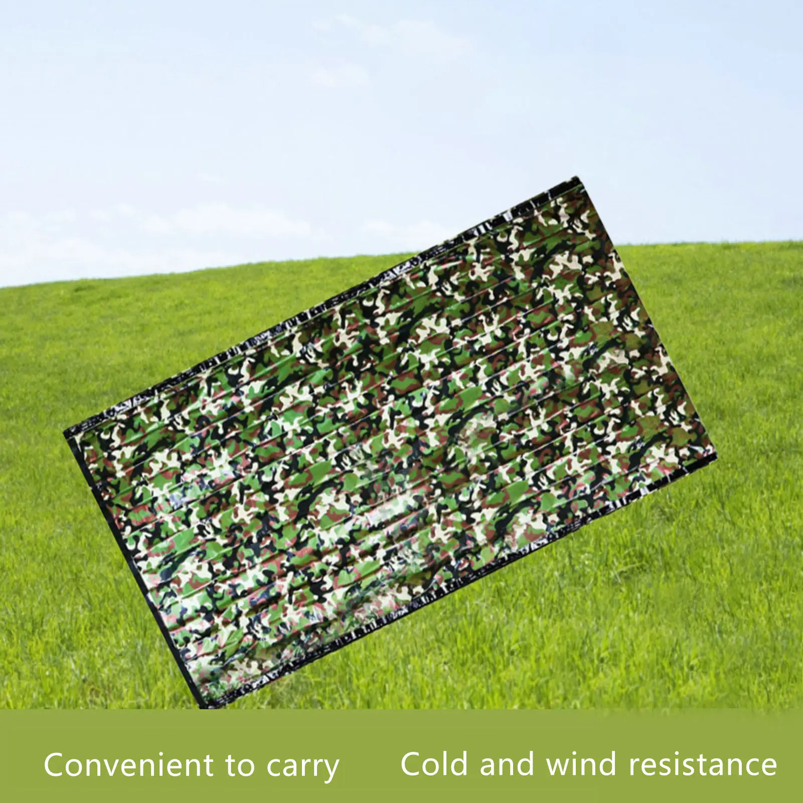 Survival Sleeping Bag Camouflage Portable Bivy Sack Waterproof Nylon Blanket With Whistle Thermal Blanker Survival Gear
Survival Sleeping Bag Camouflage Portable Bivy Sack Waterproof Nylon Blanket With Whistle Thermal Blanker Survival Gear