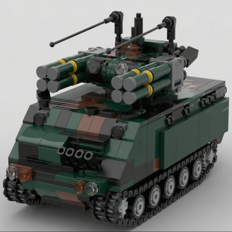 959pcs MOC Canadian ADATS M113 Building Blocks Christmas Gift Parent Child Hands On Assembly Project for Bonding Advanced
959pcs MOC Canadian ADATS M113 Building Blocks Christmas Gift Parent Child Hands On Assembly Project for Bonding Advanced