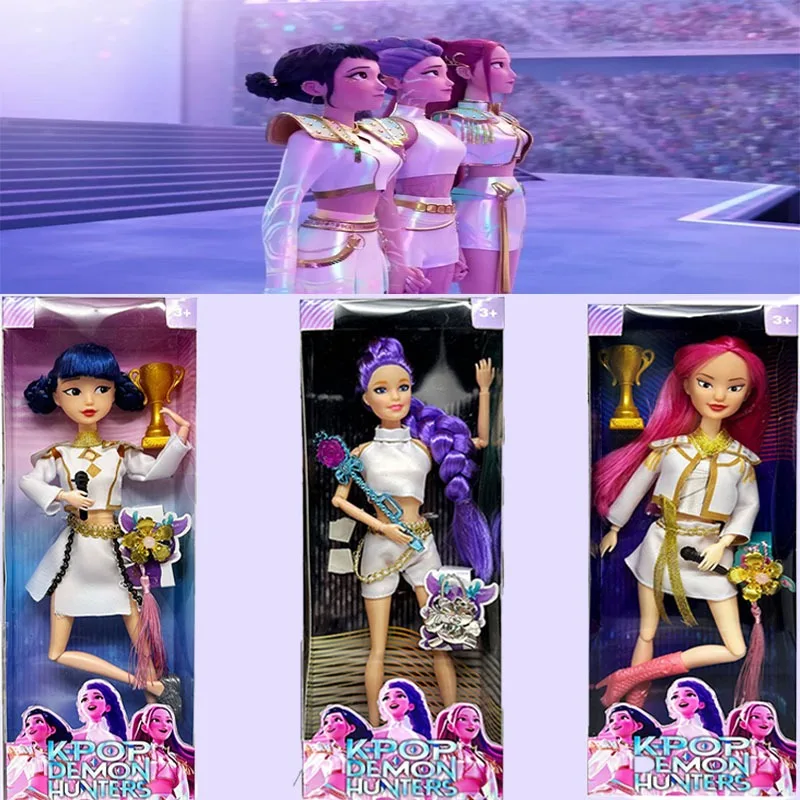 Kpop Demon Hunters Action Figure Toy Derpys Tiger Rumi Mira Zoey Sussy Figurine Doll For Fans Christmas gifts
Kpop Demon Hunters Action Figure Toy Derpys Tiger Rumi Mira Zoey Sussy Figurine Doll For Fans Christmas gifts