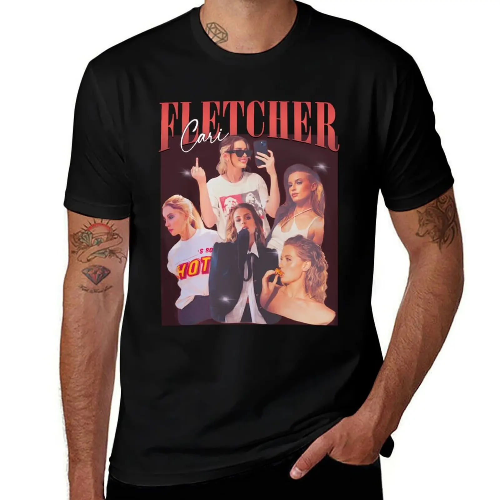 Chemise Cari Fletcher Cari Fletcher Vintage T-Shirt man t shirts graphic man t shirt cotton high quality T-shirt
Chemise Cari Fletcher Cari Fletcher Vintage T-Shirt man t shirts graphic man t shirt cotton high quality T-shirt