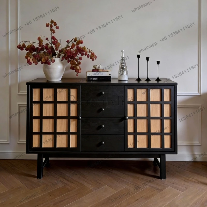 Solid wood bedroom locker New Chinese-style living room wall storage side cabinet
Solid wood bedroom locker New Chinese-style living room wall storage side cabinet