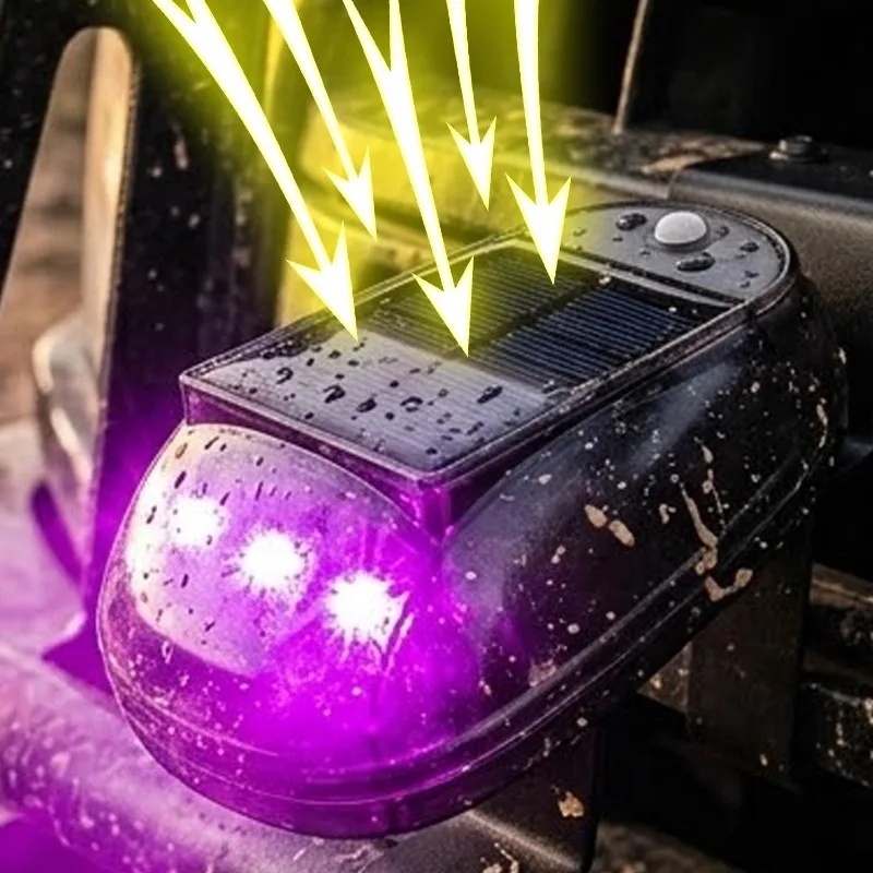 Автомобильный солнечный светодиодный навигационный фонарь: водонепроницаемый, прочный, с двумя режимами зарядки, многофункциональный, аксессуар для безопасности и декора
Автомобильный солнечный светодиодный навигационный фонарь: водонепроницаемый, прочный, с двумя режимами зарядки, многофункциональный, аксессуар для безопасности и декора