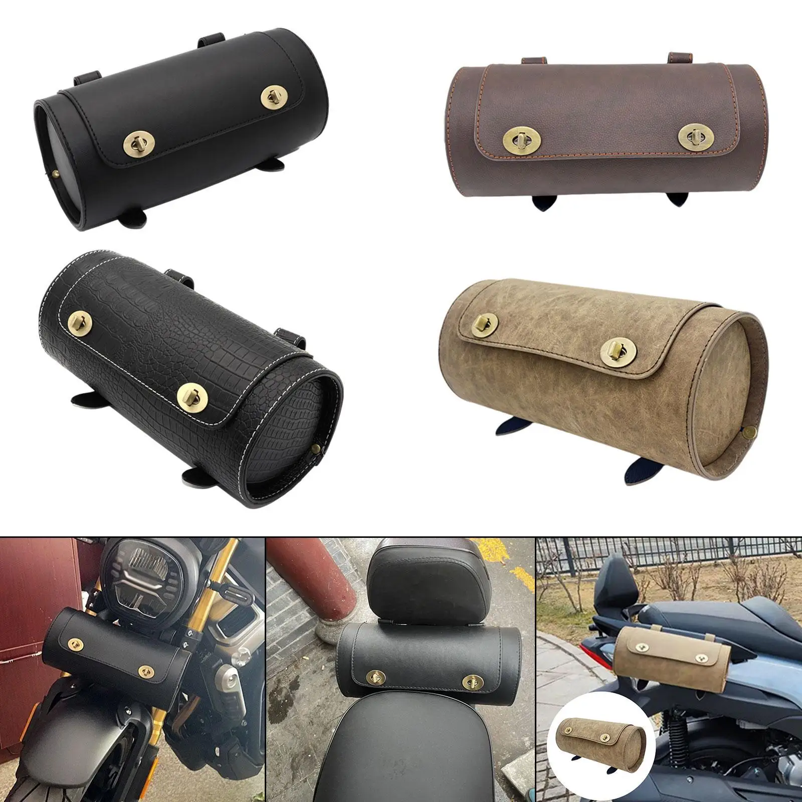Generic Motorcycle Handlebar Pouch PU Leather Multifunctional for Bike Motorcycle Fork Bag for Cycling Motorbike Sport Bike
Generic Motorcycle Handlebar Pouch PU Leather Multifunctional for Bike Motorcycle Fork Bag for Cycling Motorbike Sport Bike