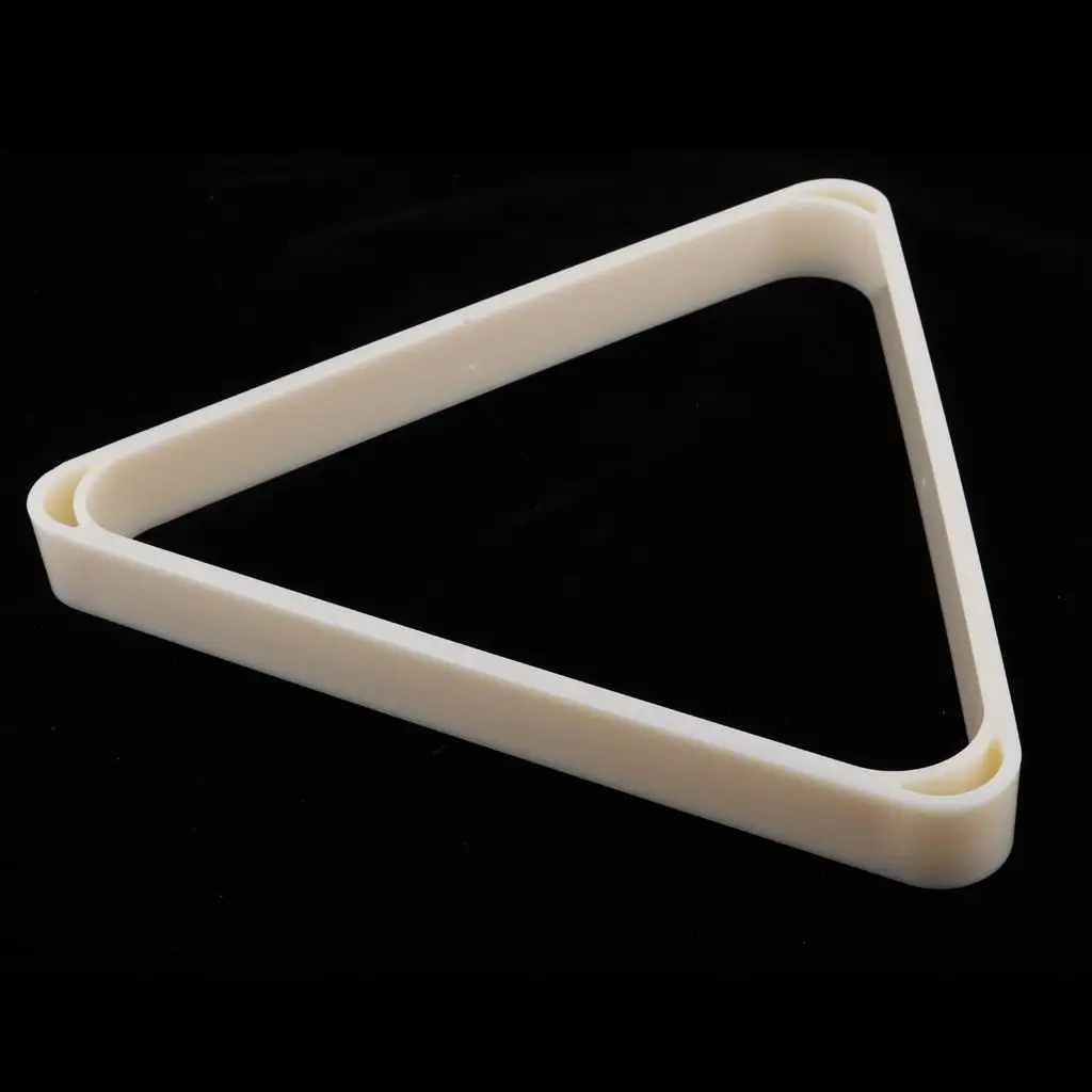 Аксессуары для бильярдного/бальярдного стола из АБС-пластика, треугольная стойка с 8 шарами, стандартный держатель для мячей 
Аксессуары для бильярдного/бальярдного стола из АБС-пластика, треугольная стойка с 8 шарами, стандартный держатель для мячей