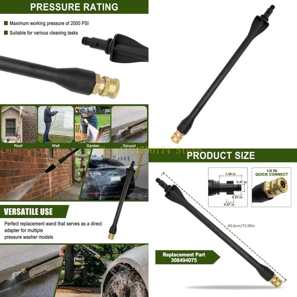 Pressure Washer Replacement Wand for RY14122 RY141600 RY14612 K1700 K1710 K1800 K1810 1900PSI 308760059 308494075 top sale
Pressure Washer Replacement Wand for RY14122 RY141600 RY14612 K1700 K1710 K1800 K1810 1900PSI 308760059 308494075 top sale