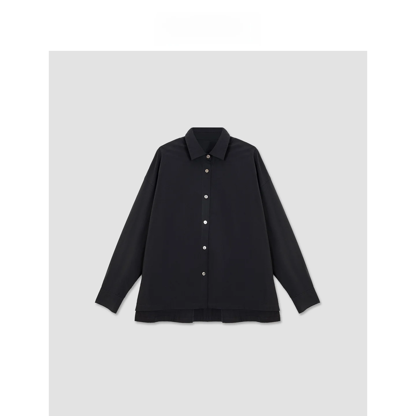 Slimming Pure Color Bla Cotton irt Mincollection Casual Sle Flip Collar Front ort Ba Long Design Women's Faion
Slimming Pure Color Bla Cotton irt Mincollection Casual Sle Flip Collar Front ort Ba Long Design Women's Faion