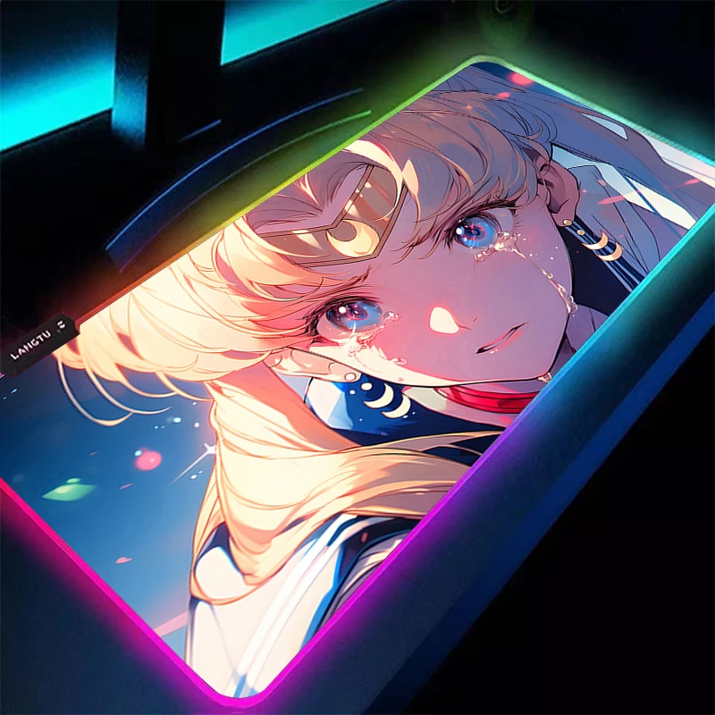 RGB Mouse Pad S-Sailor Moon 90x40cm gamer Large LED Keyboard NonSlip Rubber Computer Carpet Desk Mat PC Gamer Backlight MousePad
RGB Mouse Pad S-Sailor Moon 90x40cm gamer Large LED Keyboard NonSlip Rubber Computer Carpet Desk Mat PC Gamer Backlight MousePad
