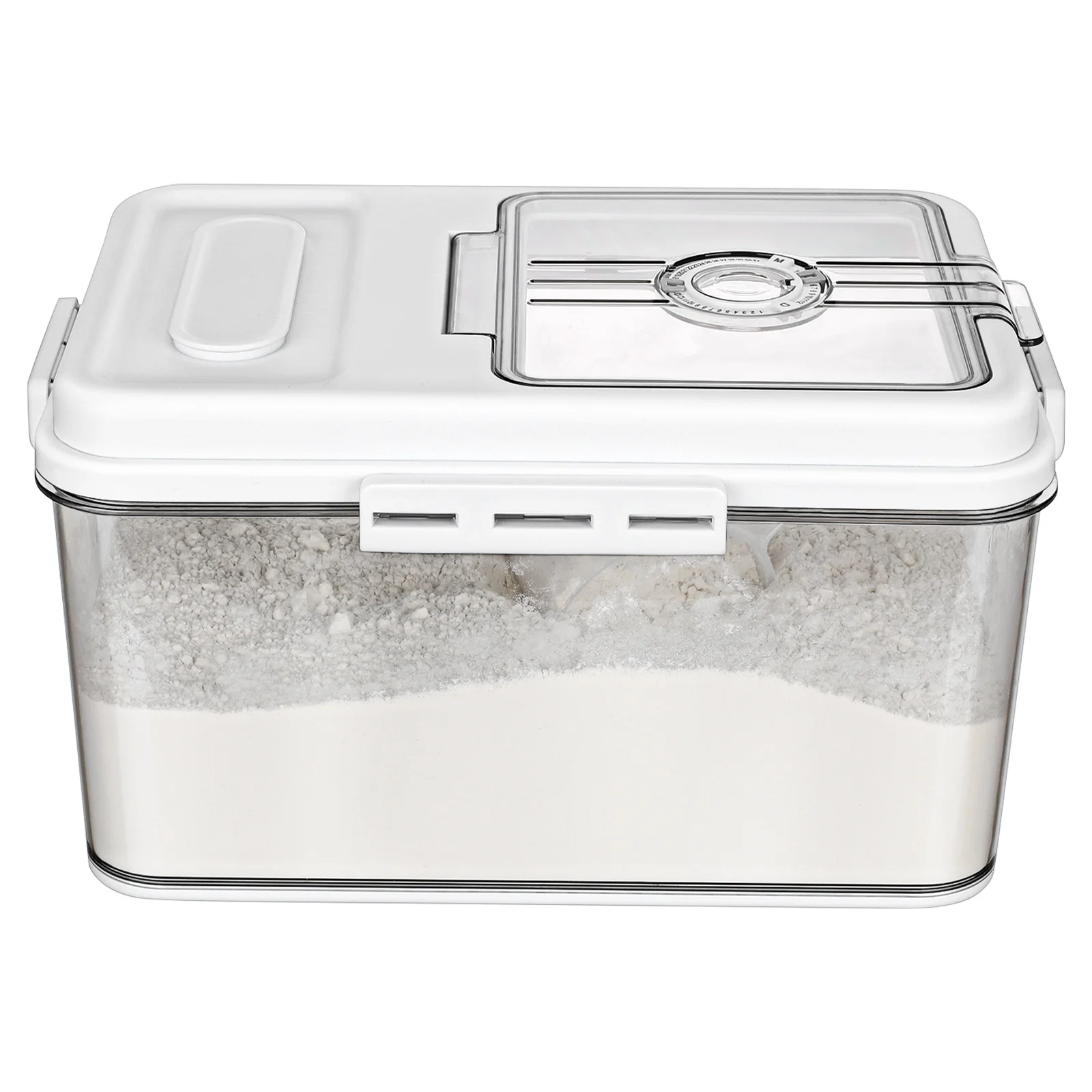 Rice Jar Kitchen Storage Bread Container Flour for Dog Food Stuff Airtight Dispenser Pet
Rice Jar Kitchen Storage Bread Container Flour for Dog Food Stuff Airtight Dispenser Pet