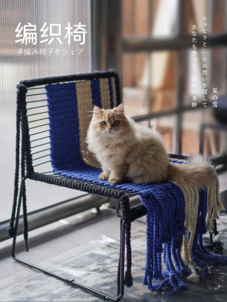 Customizable Nordic ins sedia per il tempo libero Sedia tessuta fatta a mano fai-da-te Internet celebrità sedia in ferrodd
Customizable Nordic ins sedia per il tempo libero Sedia tessuta fatta a mano fai-da-te Internet celebrità sedia in ferrodd