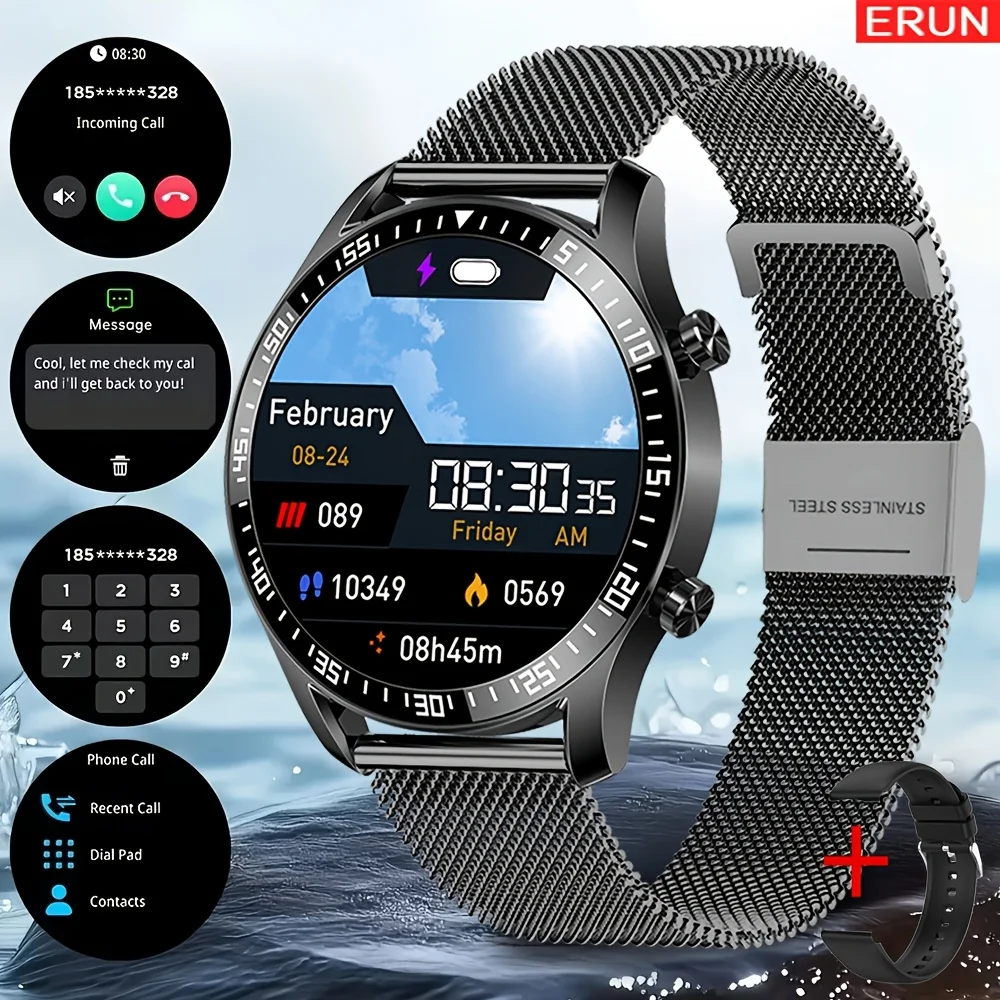 Smart Watch, Premium, with Multiple Sports Modes/Call Notifications/Message Alerts/Music Control and More