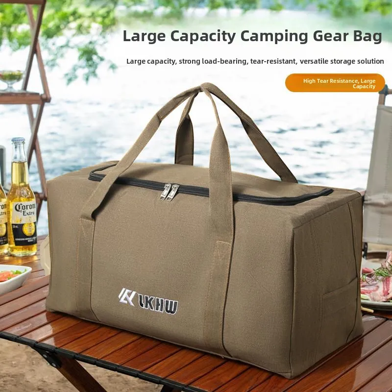 Thickened Outdoor Canvas Travel Bag Portable Large Capacity Camping Equipment Table And Chair Storage Bag Montmey Brand
Thickened Outdoor Canvas Travel Bag Portable Large Capacity Camping Equipment Table And Chair Storage Bag Montmey Brand