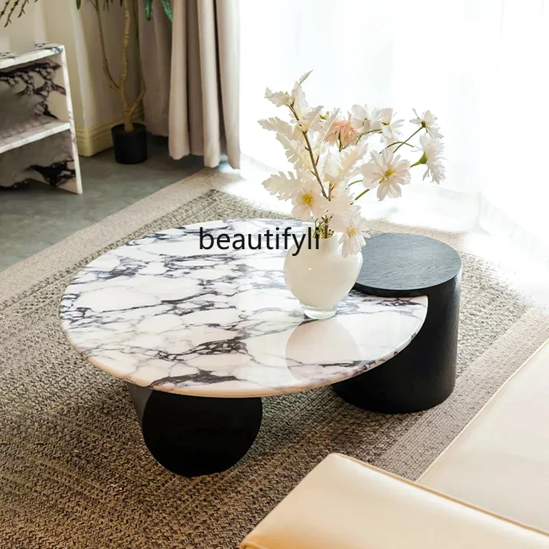 A16 French marble combination coffee table light luxury high-end small apartment living room household round coffee table
A16 French marble combination coffee table light luxury high-end small apartment living room household round coffee table