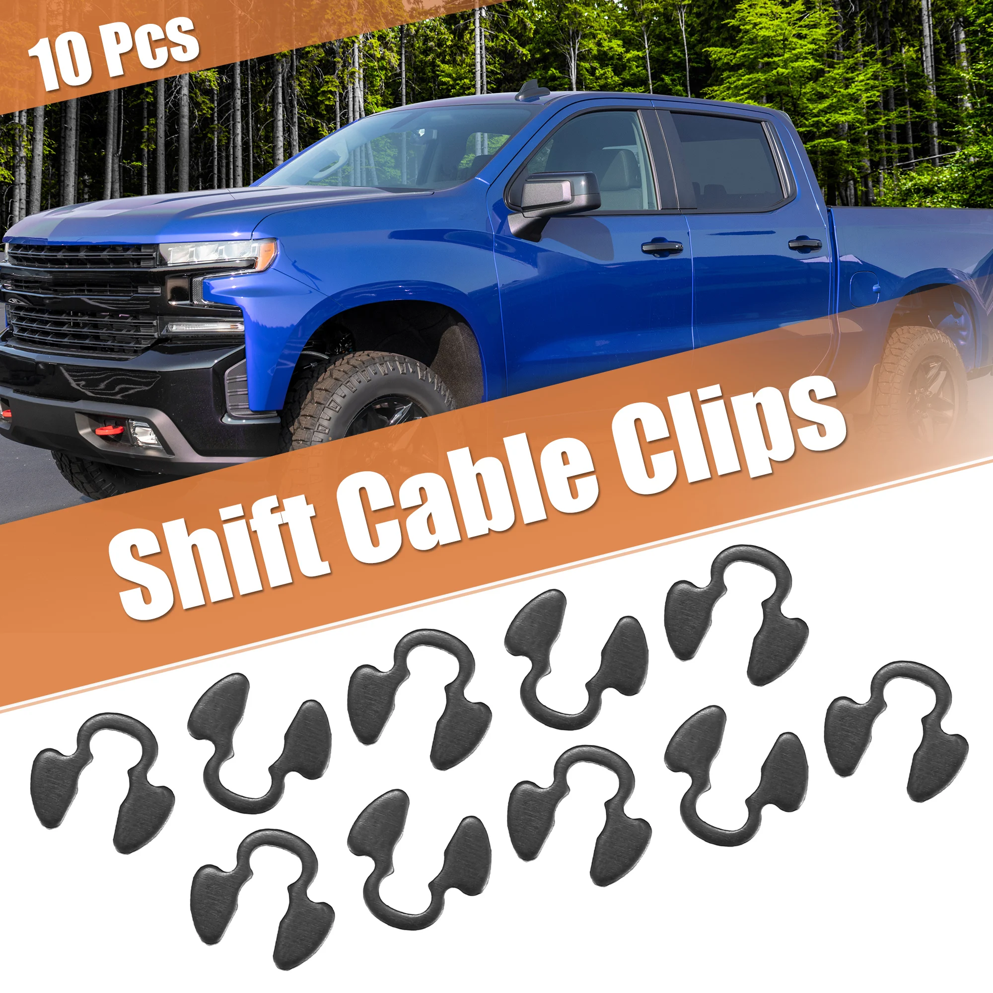 Motoforti 10 шт. зажимы для троса переключения передач 4L80E 4L60E для Chevy Silverado для GMC Sierra
Motoforti 10 шт. зажимы для троса переключения передач 4L80E 4L60E для Chevy Silverado для GMC Sierra