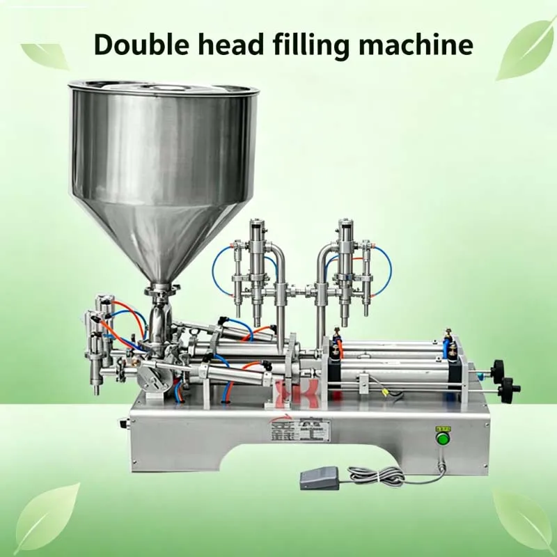 Automatic Filling Machine Cosmetic Water Perfume Essential Oil Double Heads Bottle Filler With Conveyo
Automatic Filling Machine Cosmetic Water Perfume Essential Oil Double Heads Bottle Filler With Conveyo