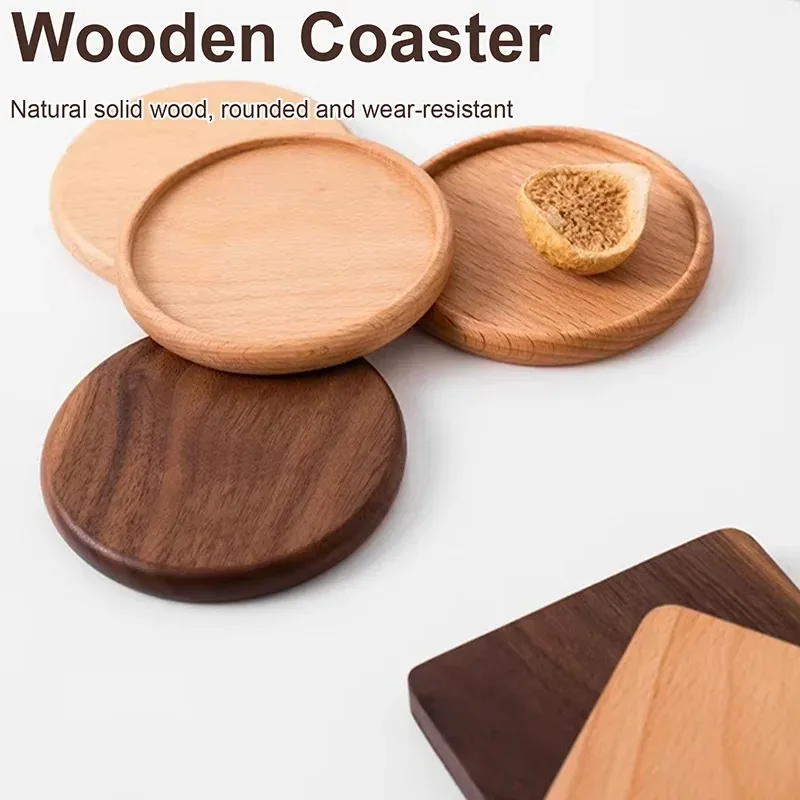 1PC Wood Coasters for Drink Beech Coasters Heat Resistant Round Non-slip Pad Cup Coasters Tea Coffee Cup Pad for Home Tabl
1PC Wood Coasters for Drink Beech Coasters Heat Resistant Round Non-slip Pad Cup Coasters Tea Coffee Cup Pad for Home Tabl