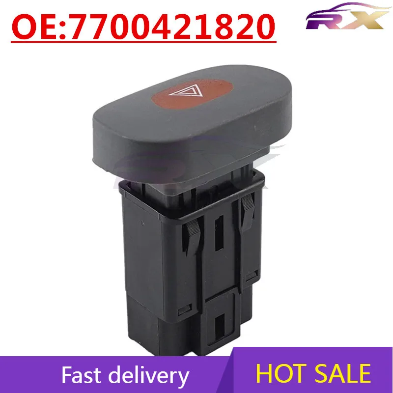 OEM:7700421820 Suitable For Renault Car Danger Warning Light Double Flash Emergency Switch Alarm Light Button Switch
OEM:7700421820 Suitable For Renault Car Danger Warning Light Double Flash Emergency Switch Alarm Light Button Switch