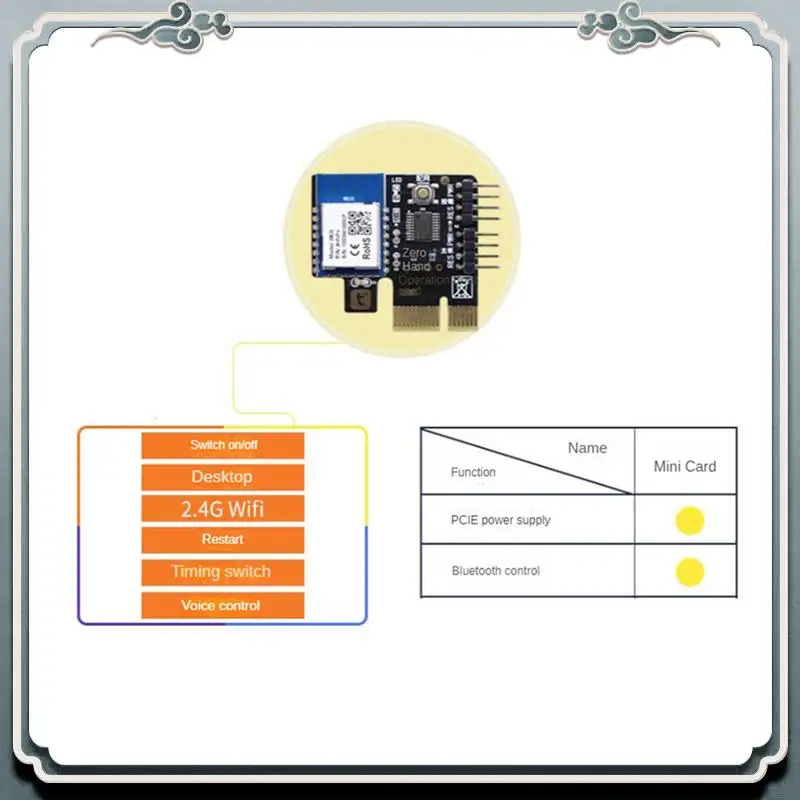 Premium 10X A3 Tuya Wifi PC Power Switch Desktop Remote Boot Startup Card Telecommuting PICE MINI Card APP Remote Control
Premium 10X A3 Tuya Wifi PC Power Switch Desktop Remote Boot Startup Card Telecommuting PICE MINI Card APP Remote Control