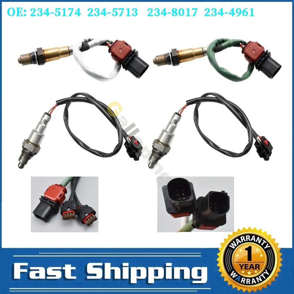 4Pcs Upstream Downstream For Ford F-150 3.5L V6 Turbo 2017 - 2020 Oxygen Sensor 1 2 Bank 1 2 234-5174 234-5713 234-8017 234-4961
4Pcs Upstream Downstream For Ford F-150 3.5L V6 Turbo 2017 - 2020 Oxygen Sensor 1 2 Bank 1 2 234-5174 234-5713 234-8017 234-4961