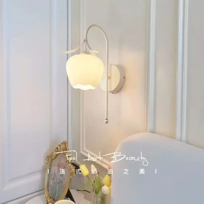 2025 Modern French Cream Flower Bedroom Bedside Wall Lamp Warm Rural Decorative Lights For Living Room Backround Aisle Stairway
2025 Modern French Cream Flower Bedroom Bedside Wall Lamp Warm Rural Decorative Lights For Living Room Backround Aisle Stairway