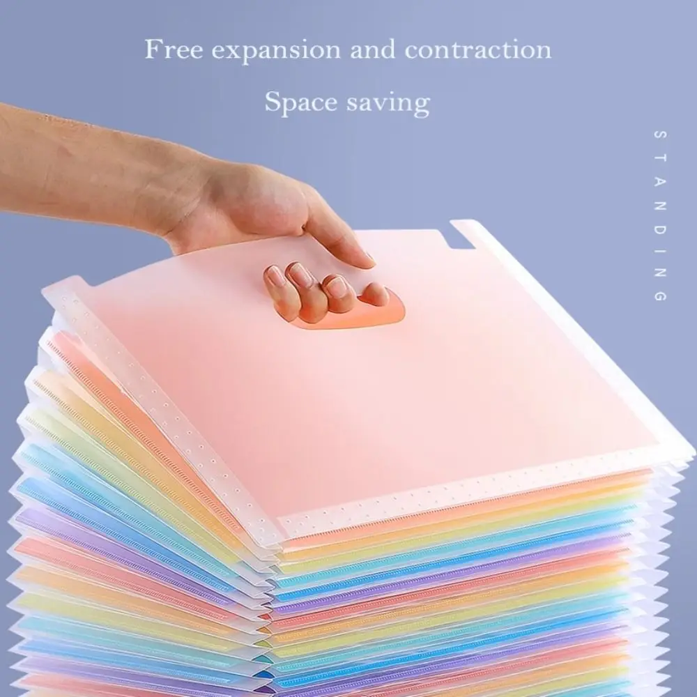 Multi-layer 25 Pockets File Folder Waterproof Large Capacity A4 Expanding Organ Bag File Storage Portable Paper Organizer
Multi-layer 25 Pockets File Folder Waterproof Large Capacity A4 Expanding Organ Bag File Storage Portable Paper Organizer