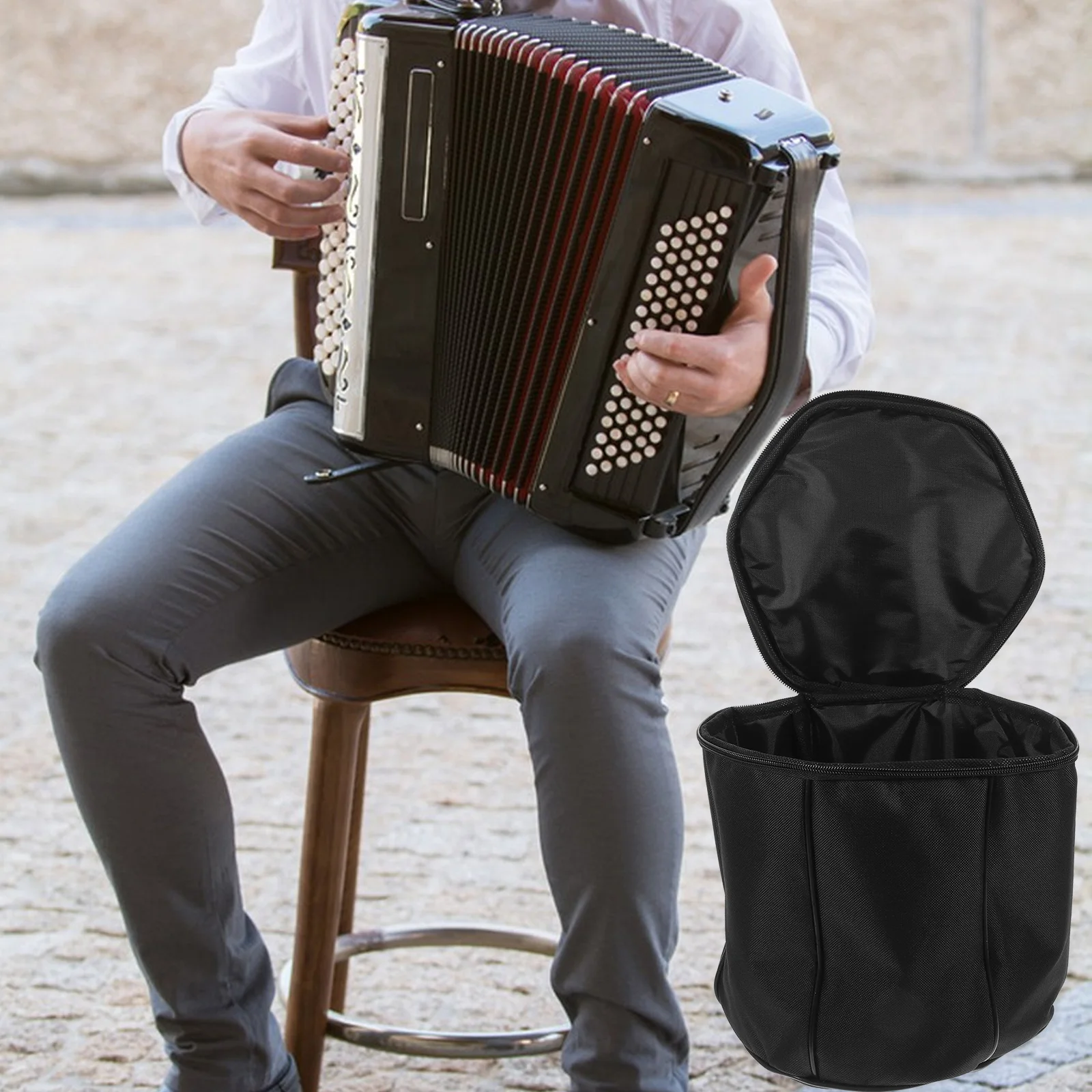 Durable Storage Bag Practical Holder Bass Accordion Case High Pressure Temperature Resistant For Music Lovers Accordion Carrying
Durable Storage Bag Practical Holder Bass Accordion Case High Pressure Temperature Resistant For Music Lovers Accordion Carrying