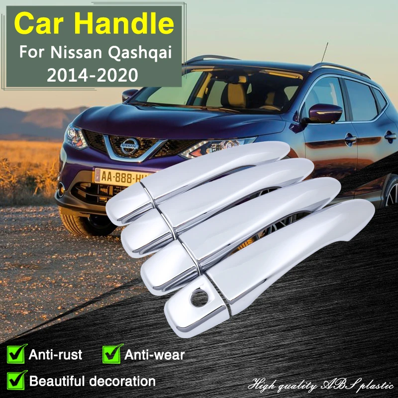 for Nissan Qashqai J11 2014 2015 2016 2017 2018 2019 2020 Chrome Door Handle Cover Trim Stickers Car Style Decoration Accessorie
for Nissan Qashqai J11 2014 2015 2016 2017 2018 2019 2020 Chrome Door Handle Cover Trim Stickers Car Style Decoration Accessorie