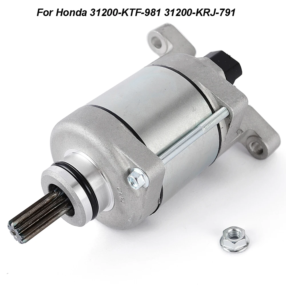 Motorcycle Starter Motor For Honda SH125 SH150 2009-2012 FES125 FES150 S-Wing 31200-KTF-981 31200-KRJ-791
Motorcycle Starter Motor For Honda SH125 SH150 2009-2012 FES125 FES150 S-Wing 31200-KTF-981 31200-KRJ-791