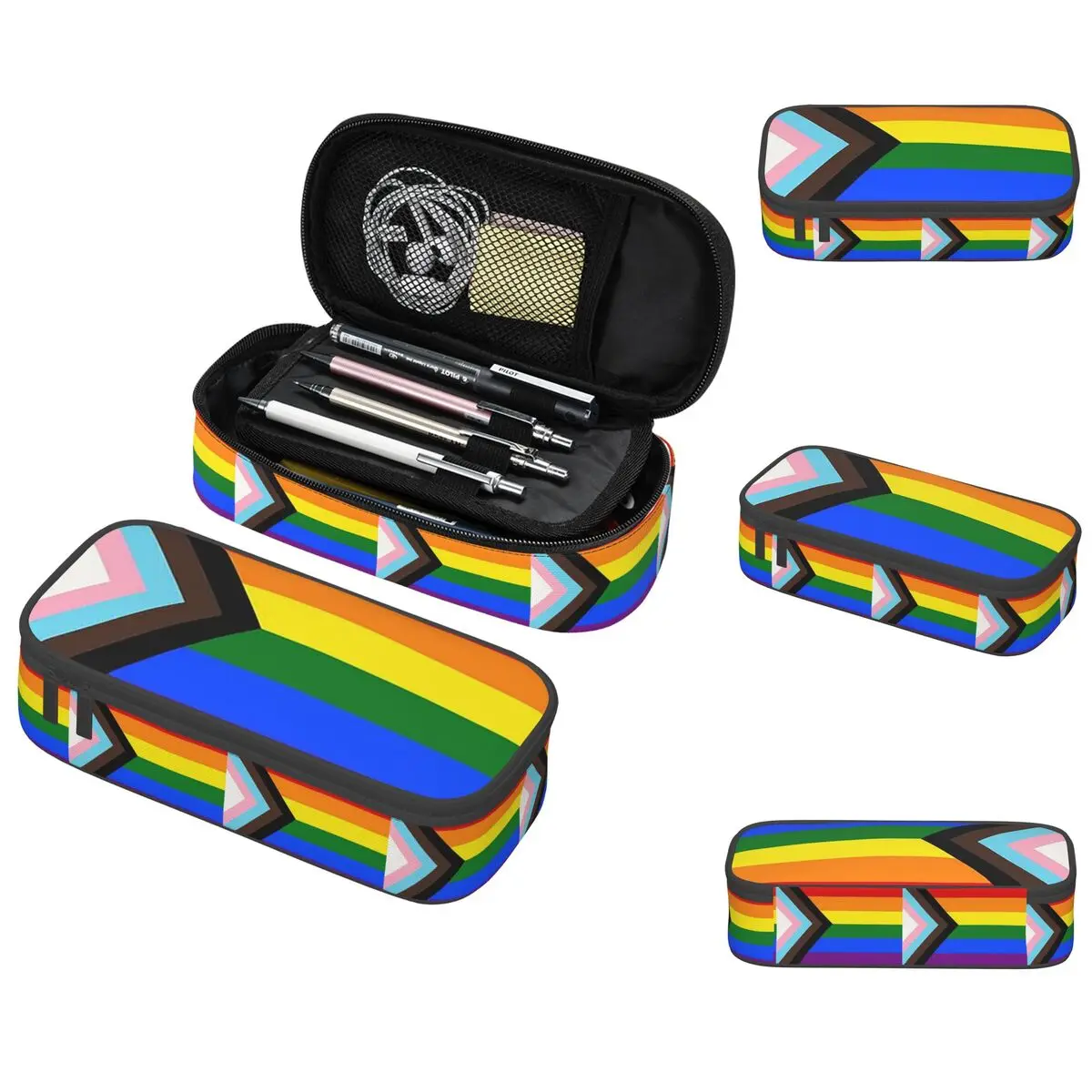 Пенал с флагом Progress Pride для мальчиков и девочек, школьная коробка для ручек, сумка-карандаш, канцелярские принадлежности, сумка-держатель для ручек
Пенал с флагом Progress Pride для мальчиков и девочек, школьная коробка для ручек, сумка-карандаш, канцелярские принадлежности, сумка-держатель для ручек