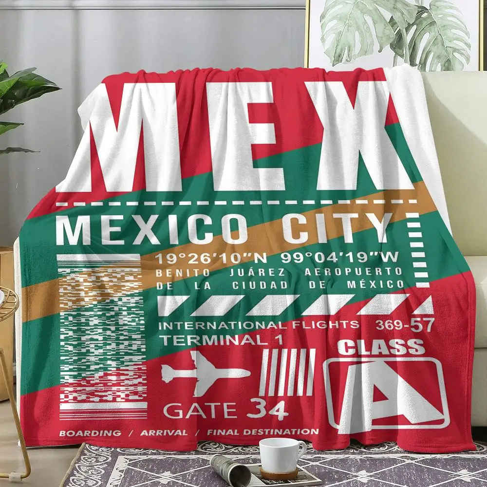 Boarding Pass Throw Soft Flannel AC Blanket Lightweight Summer Nap Throw Cozy Blanket for Sofa Bed Travel Home
Boarding Pass Throw Soft Flannel AC Blanket Lightweight Summer Nap Throw Cozy Blanket for Sofa Bed Travel Home