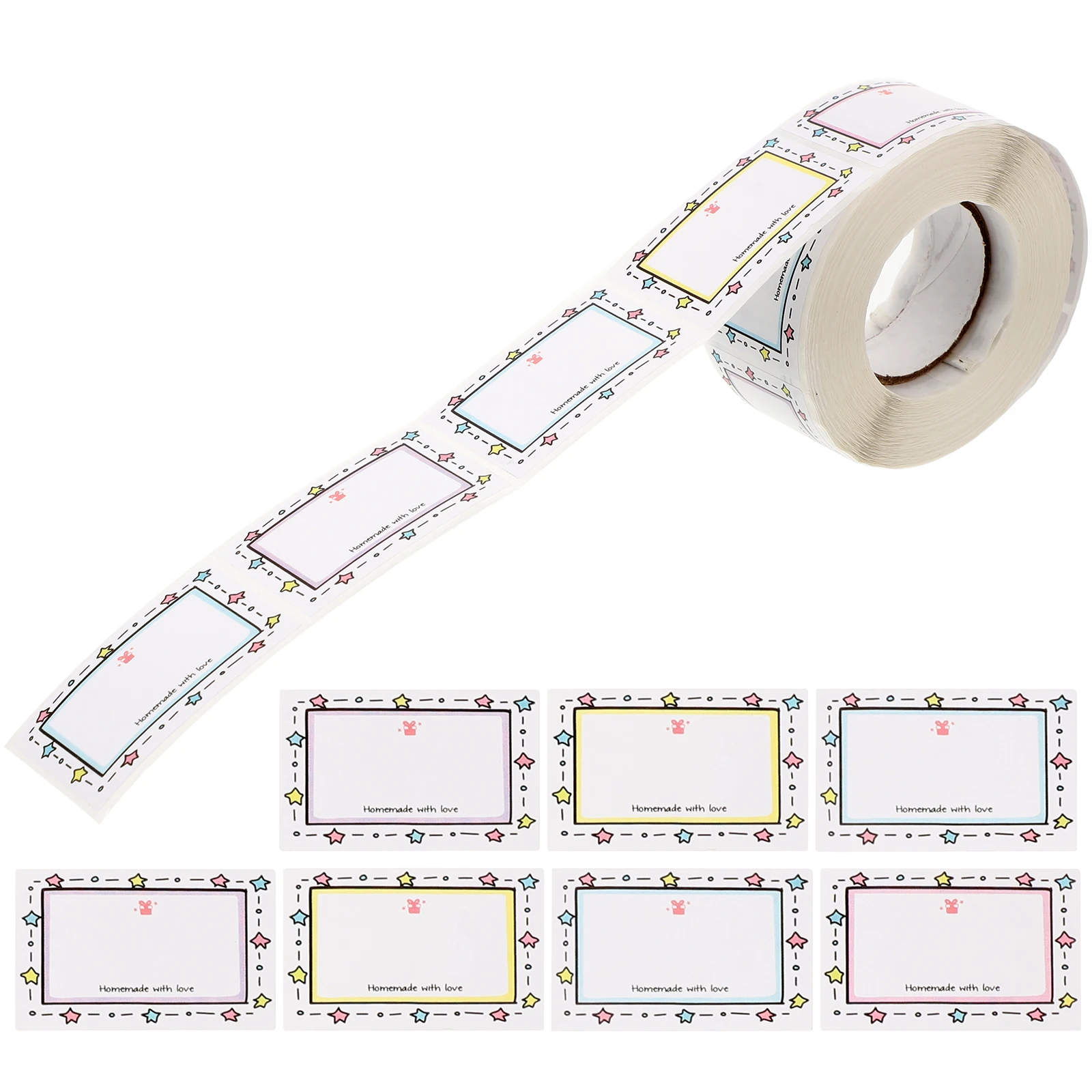 500 Sheets Waterproof and Oil-proof Stickers Bottle Accessories Food Label Student
500 Sheets Waterproof and Oil-proof Stickers Bottle Accessories Food Label Student