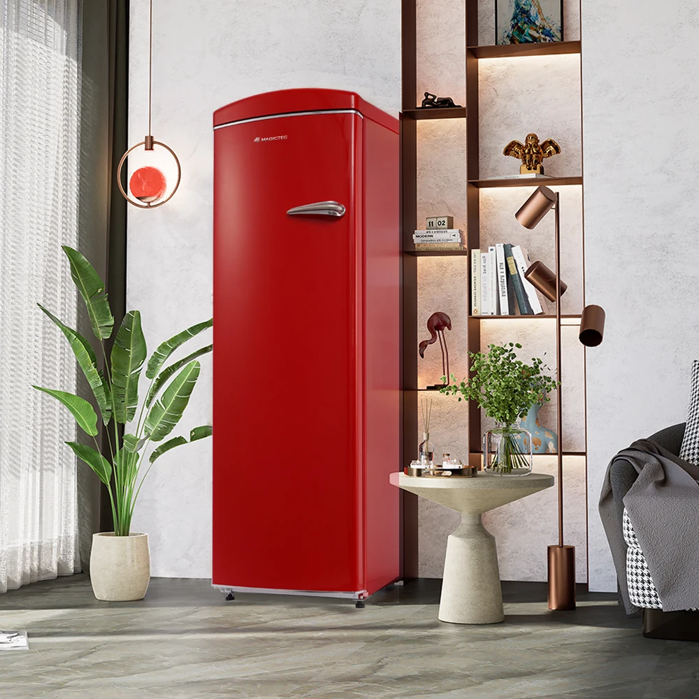 %# Retro Pigeon Single Frost-Free Electric Refrigerator MSF258WE-RE 235L Electronic Temperature Control Compressor
%# Retro Pigeon Single Frost-Free Electric Refrigerator MSF258WE-RE 235L Electronic Temperature Control Compressor