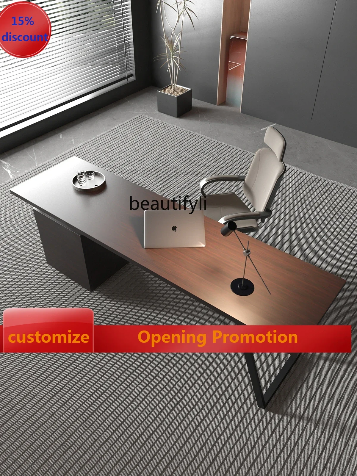 Light luxury desk bedroom home living room computer table storage integrated solid wood desk G1218
Light luxury desk bedroom home living room computer table storage integrated solid wood desk G1218
